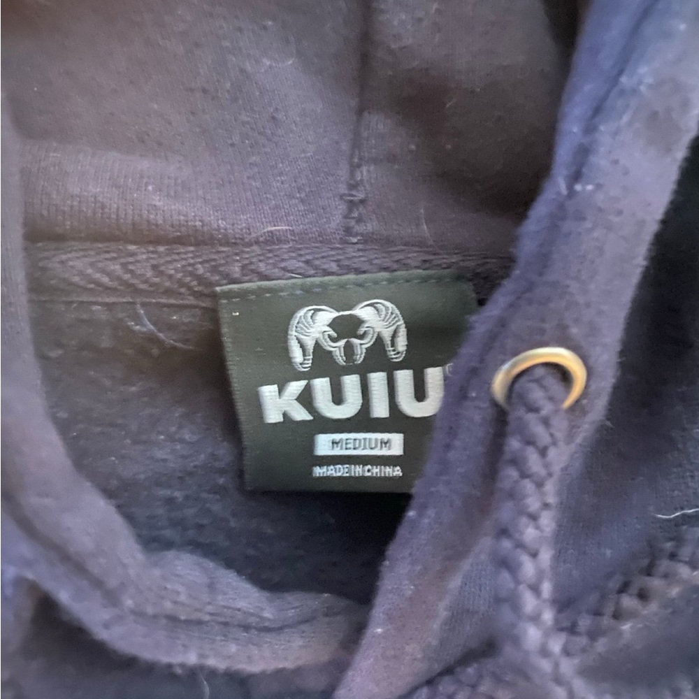 KUIU Mens Hoodie Navy Blue Medium - Picture 4 of 5